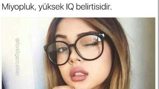 Miyopluk yüksek IQ belirtisiymiş bu konu hakkında ne düşünüyorsunuz?