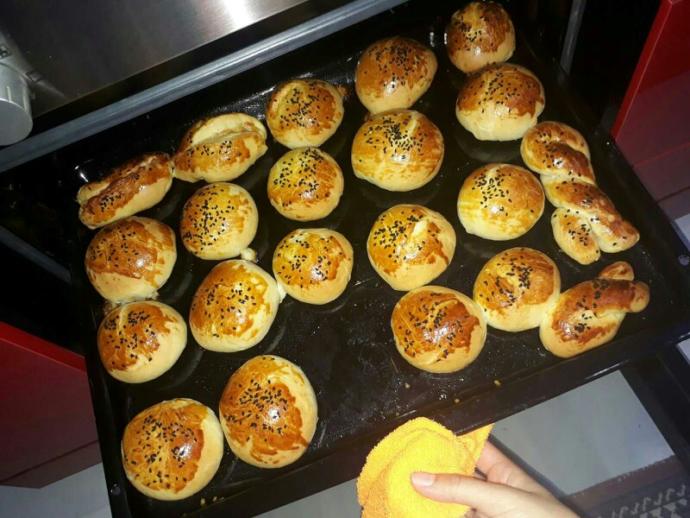 Poğaça yaptım nasıl olmuş??