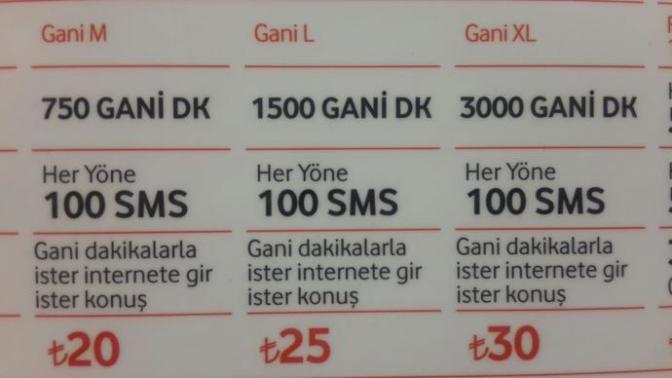 Vodofone Gani Gani Tarife Sizce Nasıl Arkadaşlar?