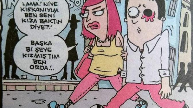 Yolda yürürken sevgiliniz/eşiniz karşı cinsten birine bakarsa nasıl tepki verirsiniz?