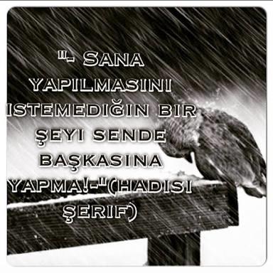 Size yapılmasını istemediğiniz ama sizin başkasına yaptığınız şeyler nelerdir?