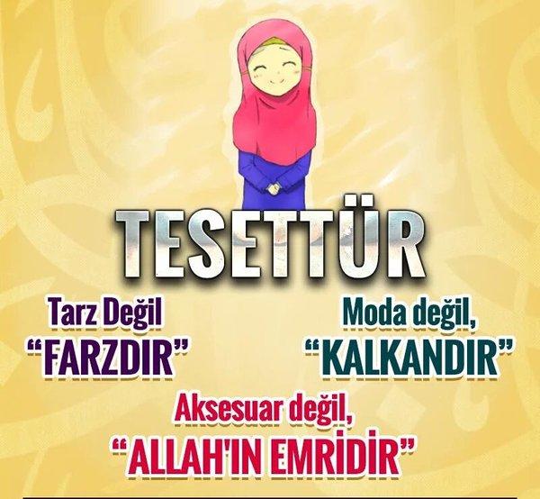 Tesettür tarz değil farzdır mıdır?