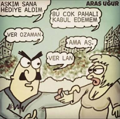 Sevgiliniz/Eşiniz yaşam standartınızı aşan bir hediye armağan etse kabul eder misiniz?