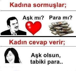 Parayla aşkı satın alabilir misiniz? 