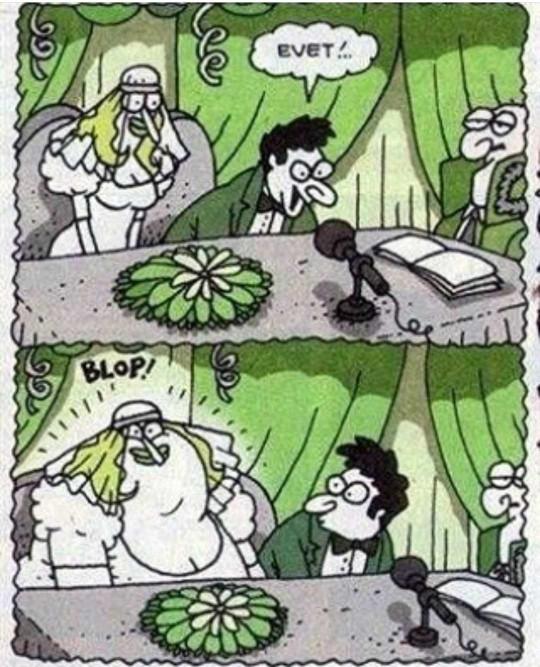 Eşiniz evlendikten sonra kilo alsa ona olan hisleriniz değişir mi??