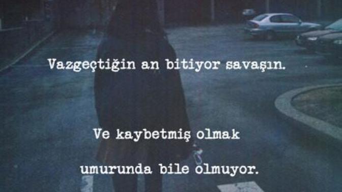 Sevdiğiniz insandan ne zaman vazgeçersiniz? İstedikleriniz olmadığı zamanlarda mı yoksa çıkış yolu bulamadığınız zaman mı?