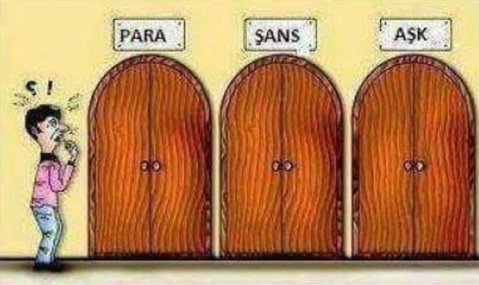 Bu 3 kapıdan hangisini seçerdin ?