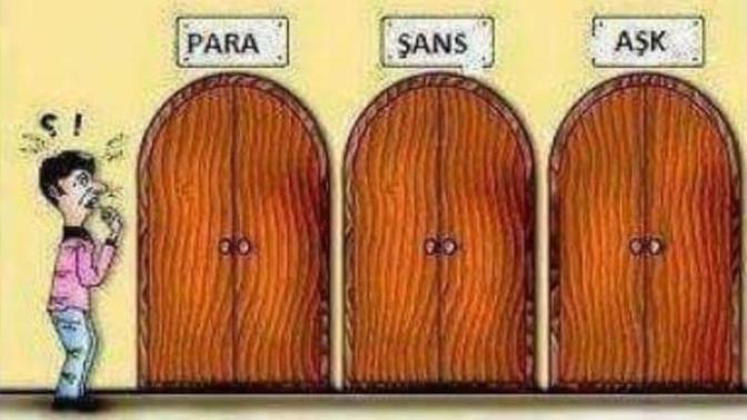 Bu 3 kapıdan hangisini seçerdin?
