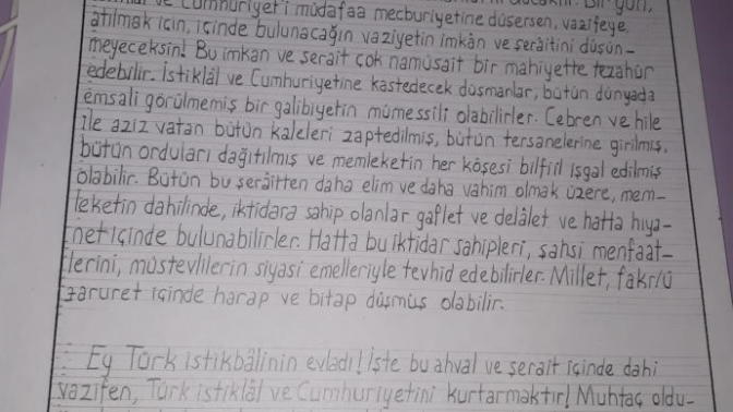 Teknik resim ödevi olmus mu?