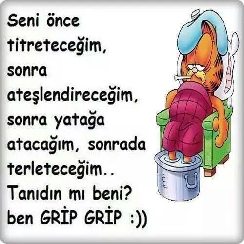 Grip oldum, dökülüyorum. ne yapmalıyım?