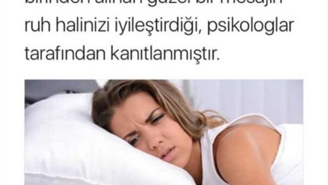 Günaydın mesajı aldınız mı?