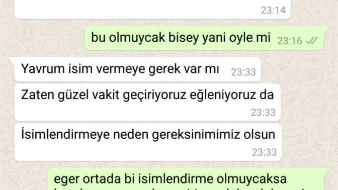 Seviyorum ama sevgili olmayalim diyo su konusmaya bakin ya napiyim ben sonradan olur mu sizce?