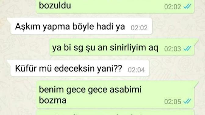 Sevgilime çok mu kızdım? Resimli?