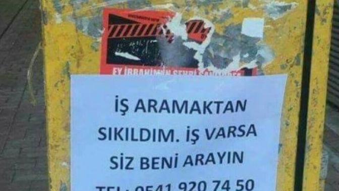Issizlik sorununa cozum olacak fikirleriniz var mı?