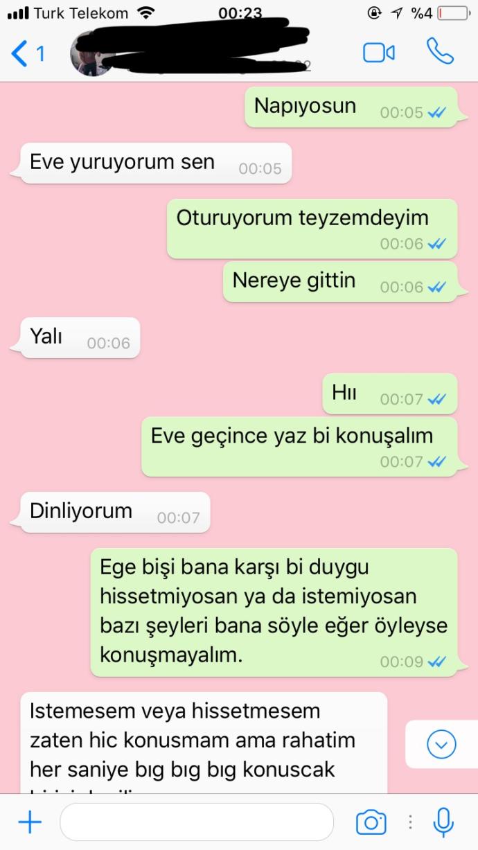 Konuşmaları okurmusunuz? Noluyo?