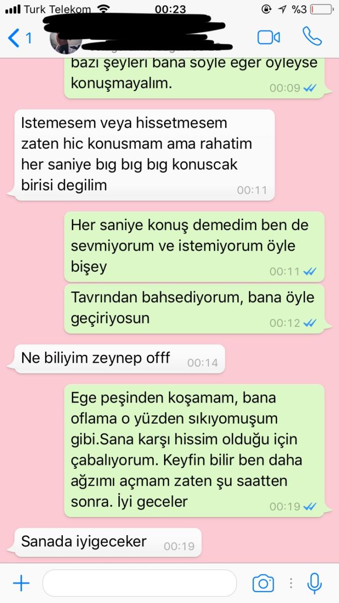 Konuşmaları okurmusunuz? Noluyo?