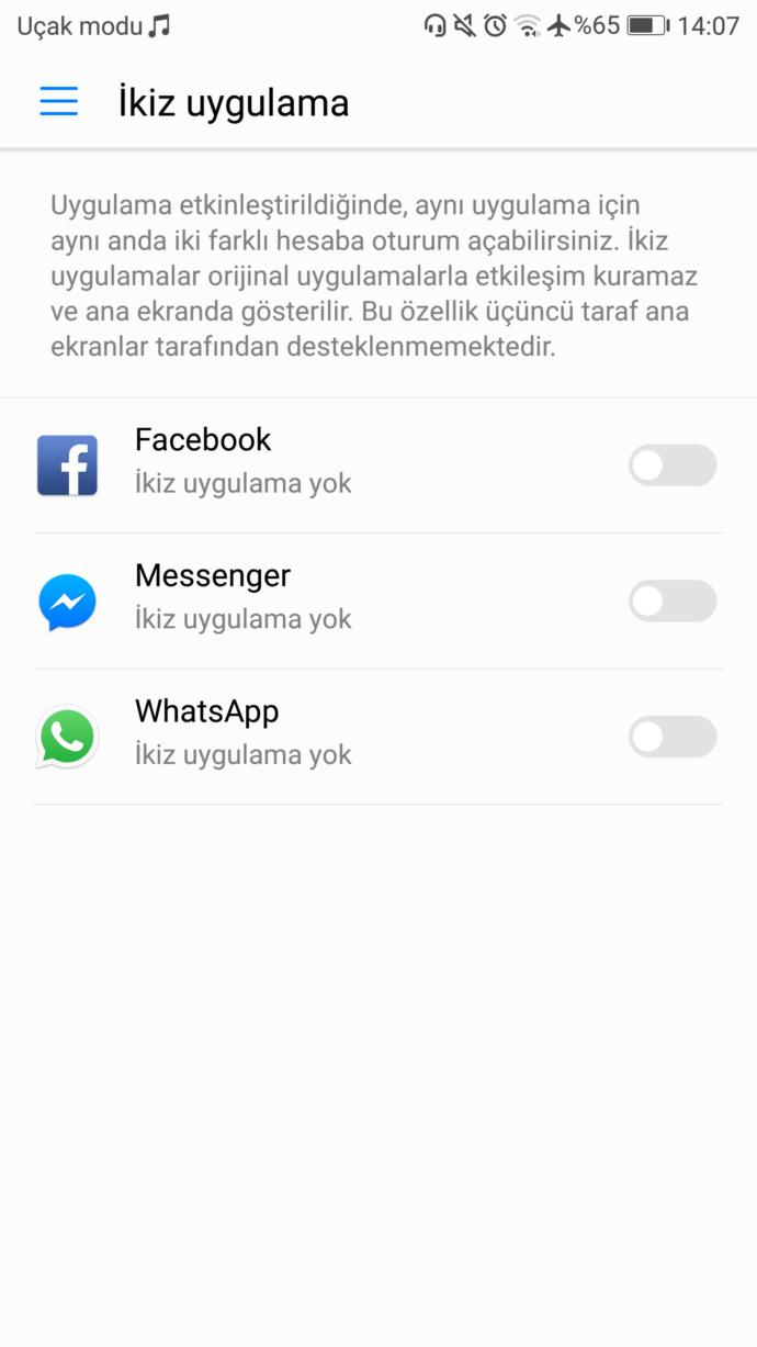 Bir telefonda iki whatsapp kullanılıyor mu?