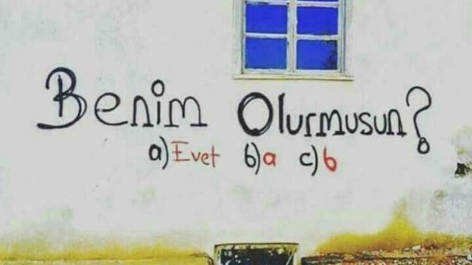 Benim olurmusun?