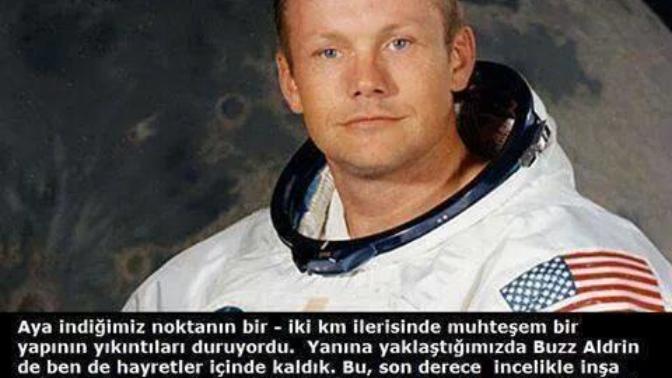 Neil Armstrong'un otobiyografi eserinde, Ay'da Osmanlı mescidi bulunduğunu itiraf etmesi hakkında ne düşünüyorsunuz?