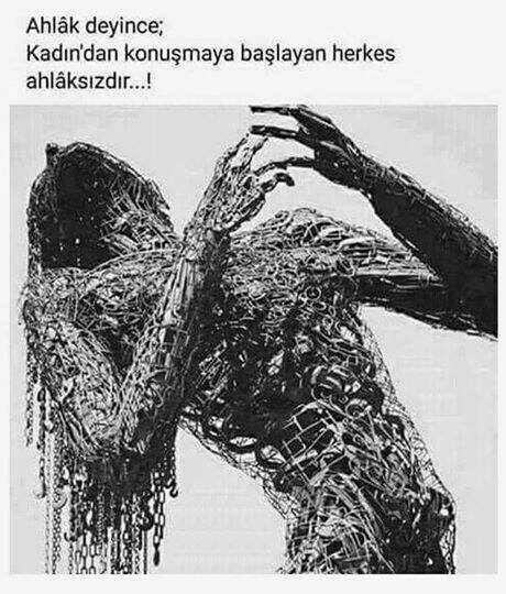 Ahlak deyince kadından konuşmaya başlayan herkes ahlaksız mıdır??