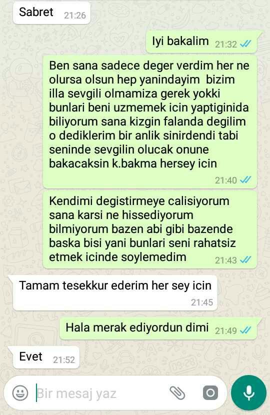 sizce onu tamamen kaybettim mi??