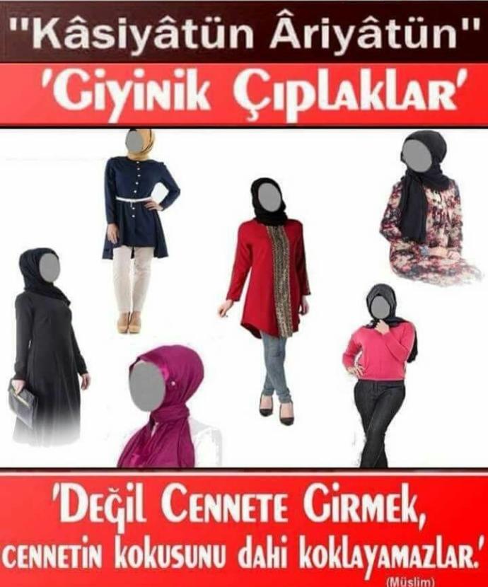 Dar giyinen ve makyaj yapan kapalılar hakkında düşünceleriniz nedir?