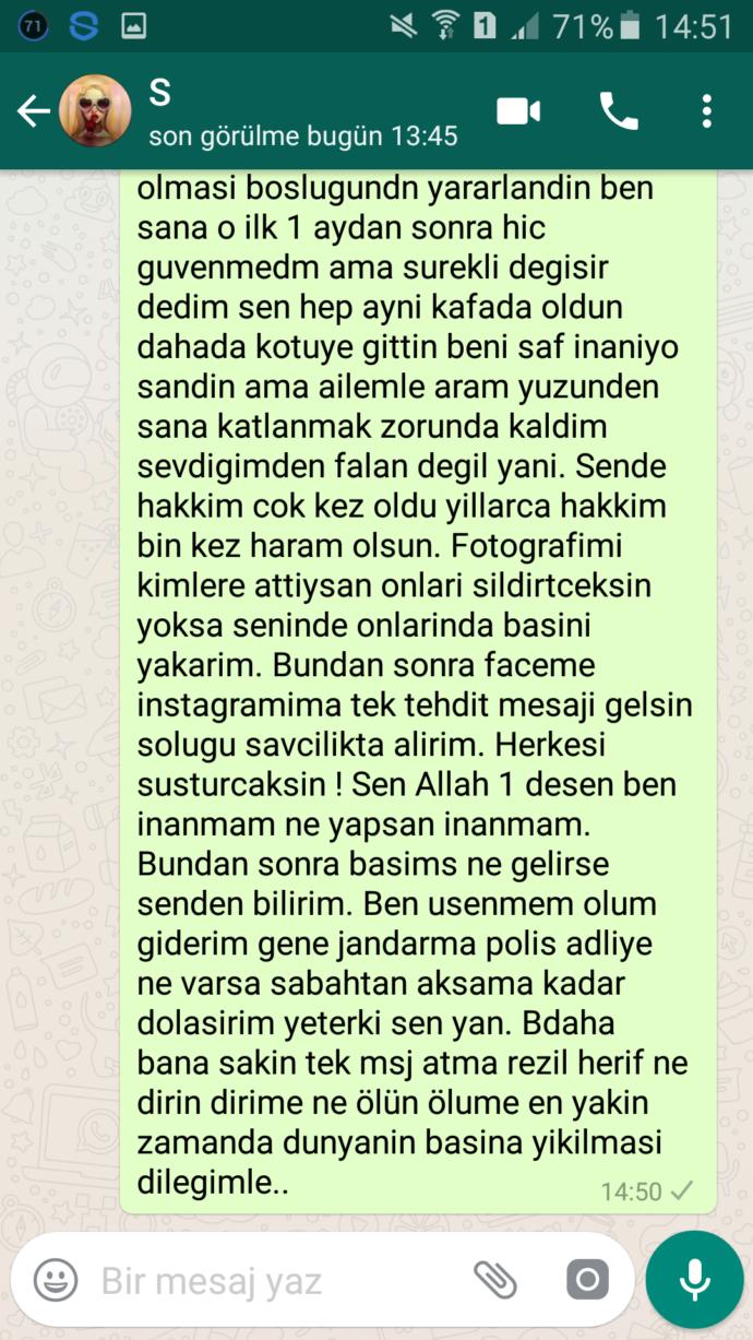 Eski sevgilimi savciliga verdim?