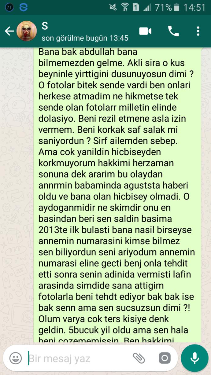 Eski sevgilimi savciliga verdim ???