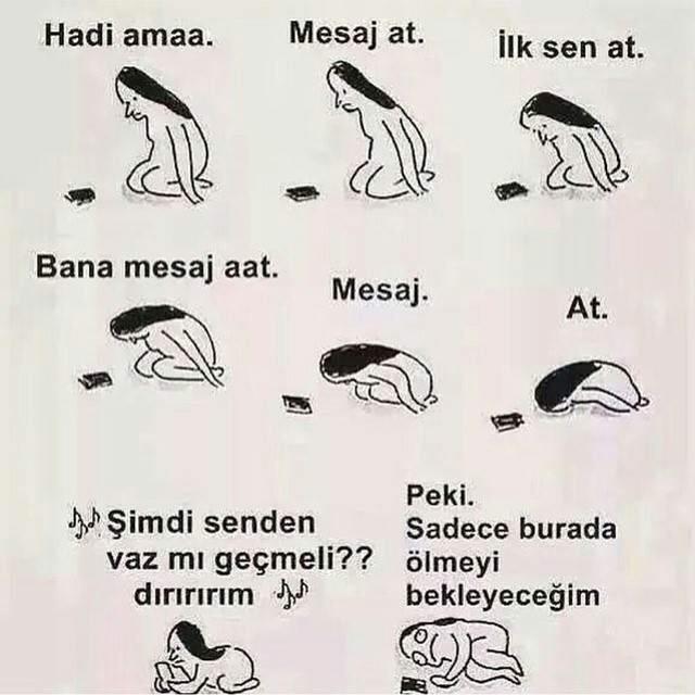 İlk mesajı kim atmalı ?