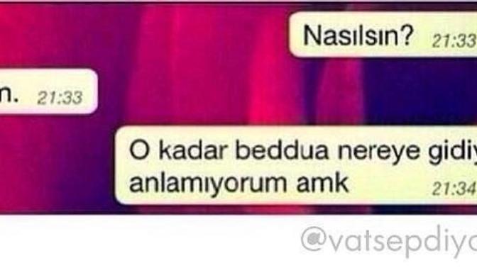 Beddua edermisiniz?