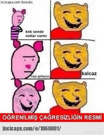 Her gördüğünüzde güldüğünüz bir caps karikatür var mı ?