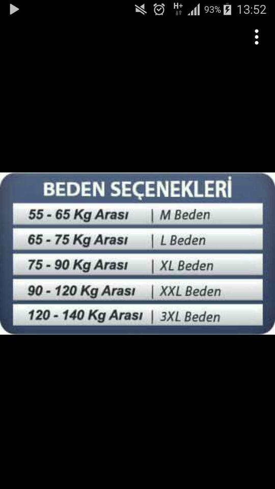 170 boyunda 62 kilo olan bir erkek hangi beden giyer? m l s?