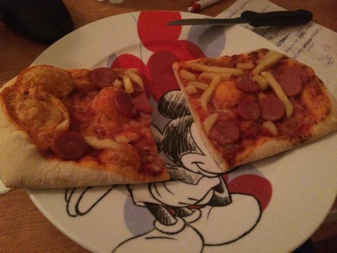 Pizza yaptım nasıl olmuş 🤔?