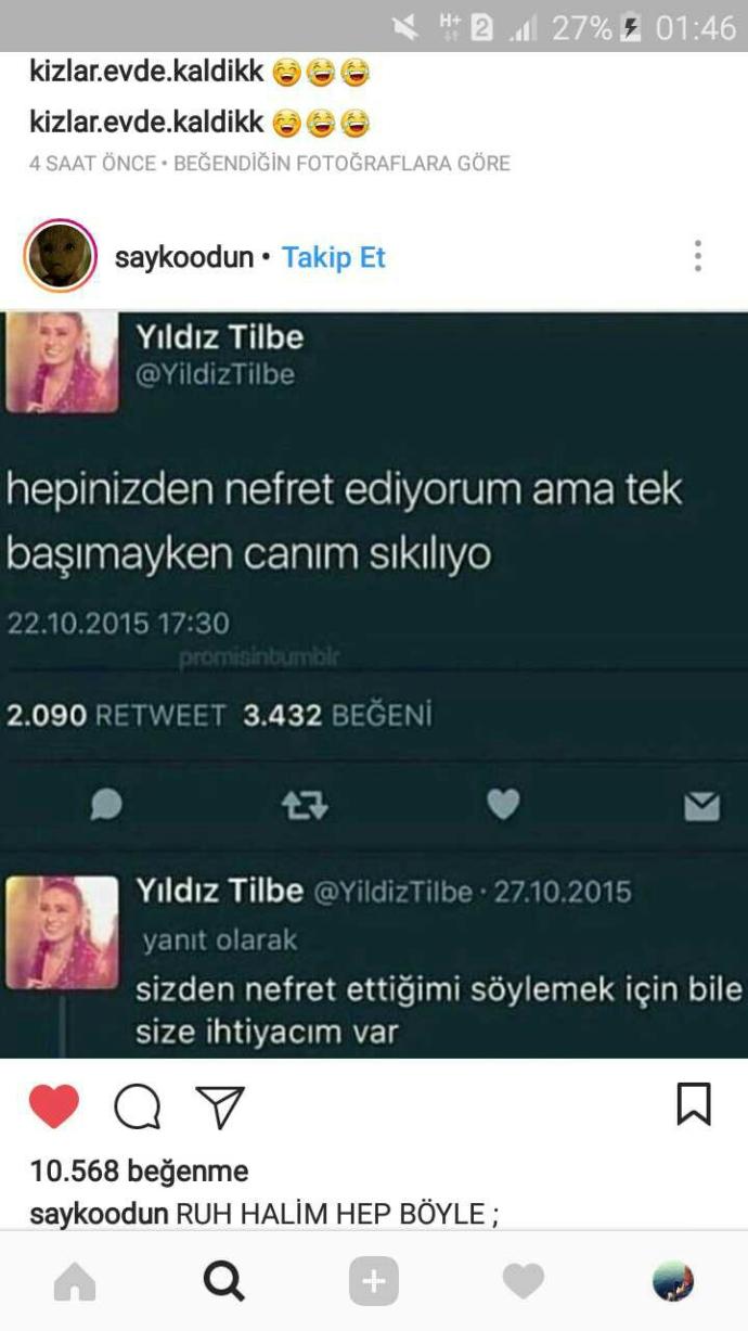 Niye uyumadiniz?