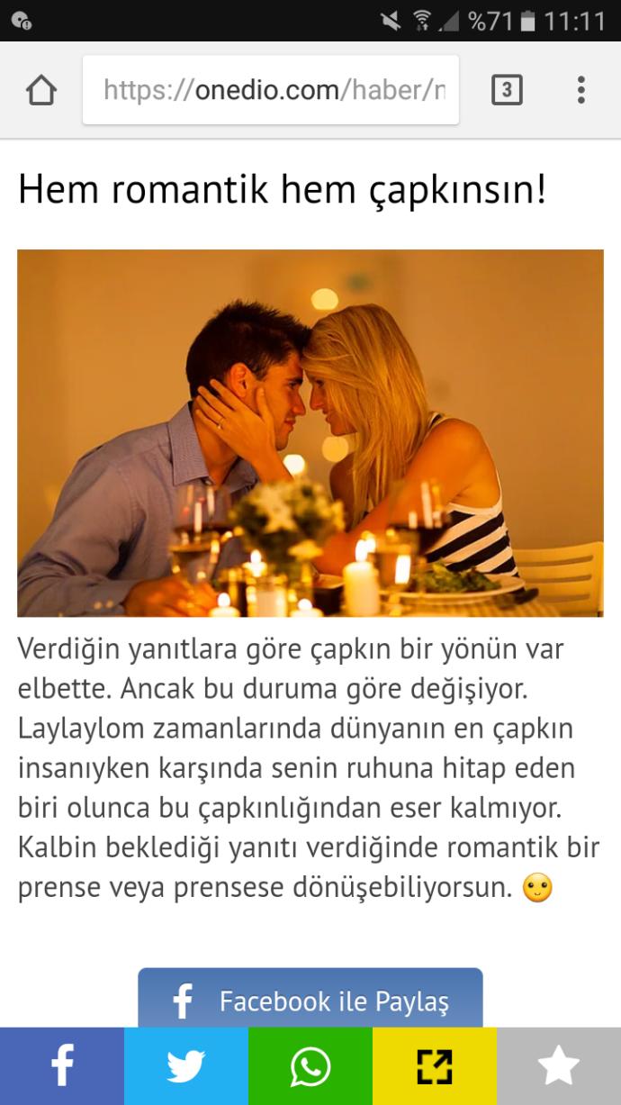 Ne Kadar Çapkınsın?