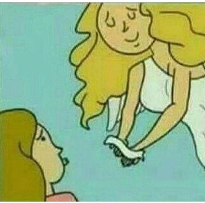 Zengin koca arayan bazı kızlar var, aşkı değersiz bulup zengine koşan kızlarımız için gelsin bu karikatür. Nasıl buldunuz?
