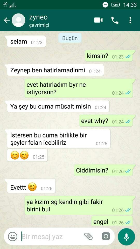 Sizce çok mu kaba reddettim??