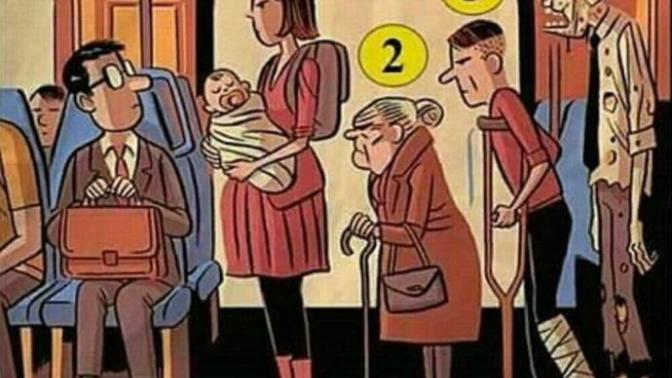 Toplu taşıma aracında yer verme önceliğiniz kime olur?