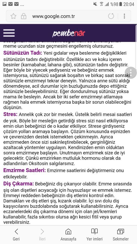 Yeni doğum yaptım bebegim gogusumu emmiyor?