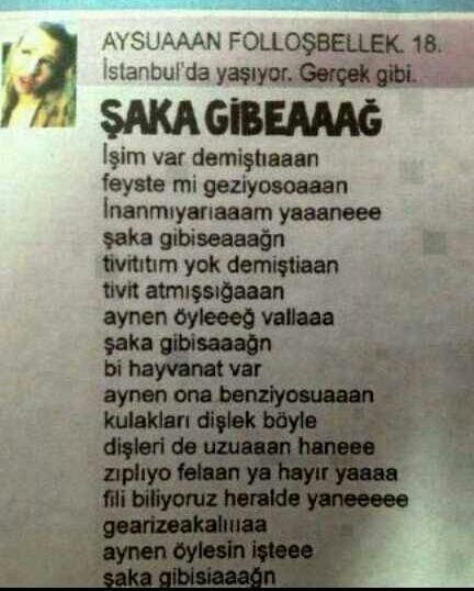 Şiir yazma konusunda iyi misiniz?