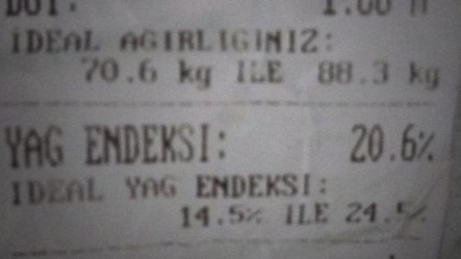 AVM ler de ki bu "boy kilo yağ endeksi" falan ölçen aletler doğru mu ölçüyor 🤔 ?