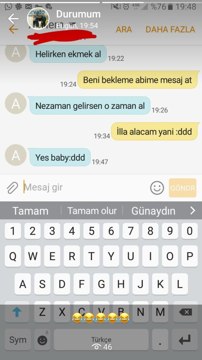 Anne ve baba mesajlarını seviyor musunuz, sizin anne ve babanız komik mesajlar atar mı?