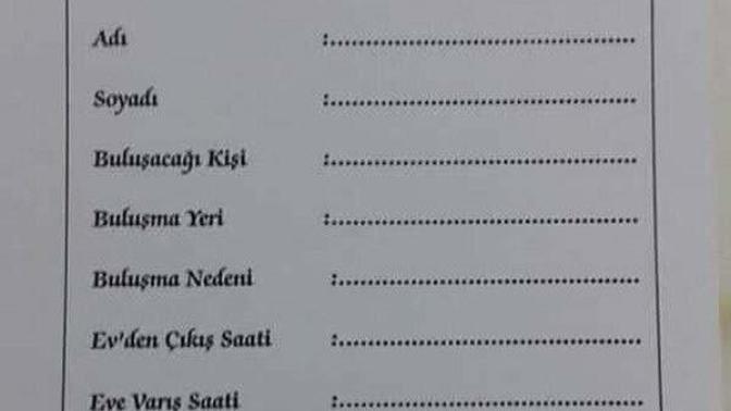 Hanımdan izin belgesi?
