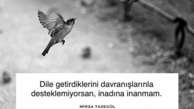 Söyledikleriyle yaptıkları birbirini tutmayan insanlara karşı tutumunuz ve tavrınız nedir?