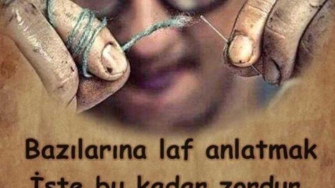 Bazı insanlara laf anlatmak gerçekten zor oluyor değil mi?