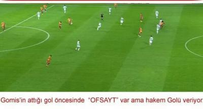 Galatasaraya ofsayttan gol atmak serbest mi?