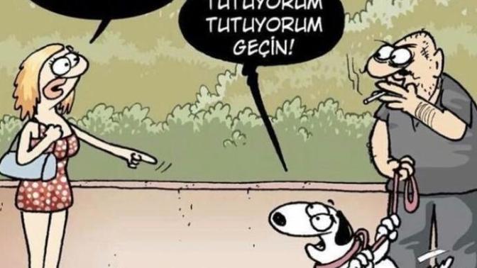 Bu karikatürde ne demek istiyor anlayan var mı?