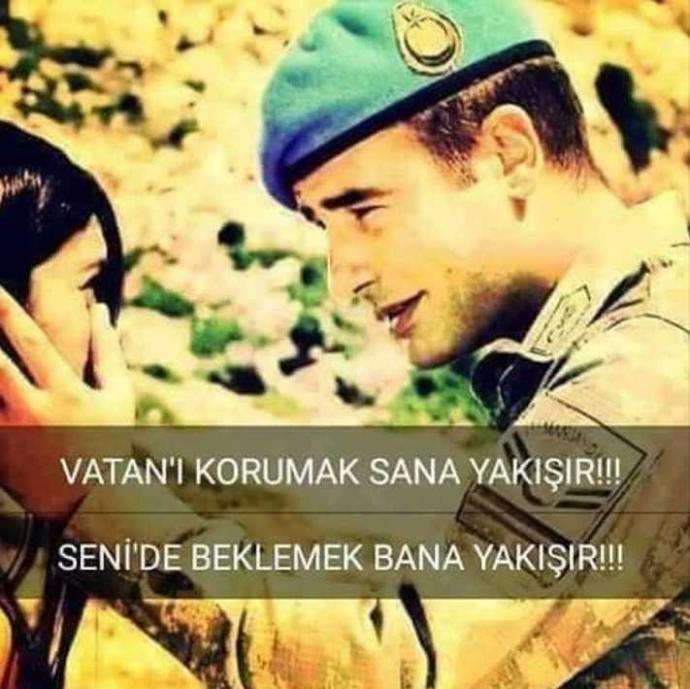 sevgiliniz asker olsa beklermisiniz🤔?
