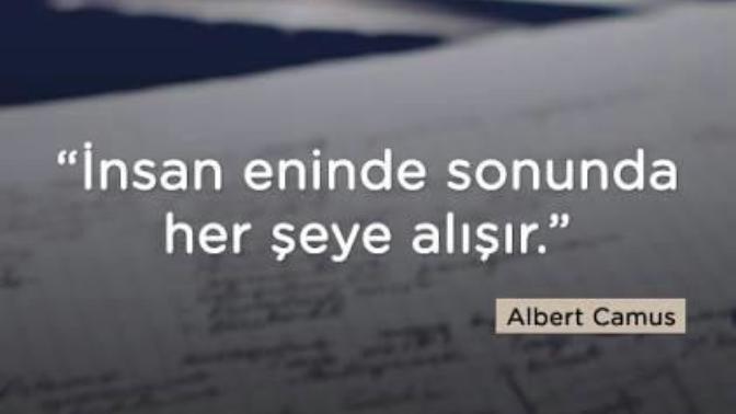 İnsan eninde sonunda her şeye alışır! Peki sizin de alışmak zorunda olduğunuzu hissettiğiniz bir şeyler var mı?