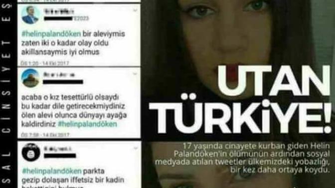 Erkek cinayetine kurban giden Helin Palandöken'in ardından yapılan yobaz ve insanlık dışı yorumlara bakar mısınız (resimli) ?